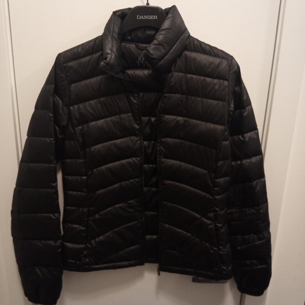 "BLINK" by Danier Leather black puffer jacket, 2XS